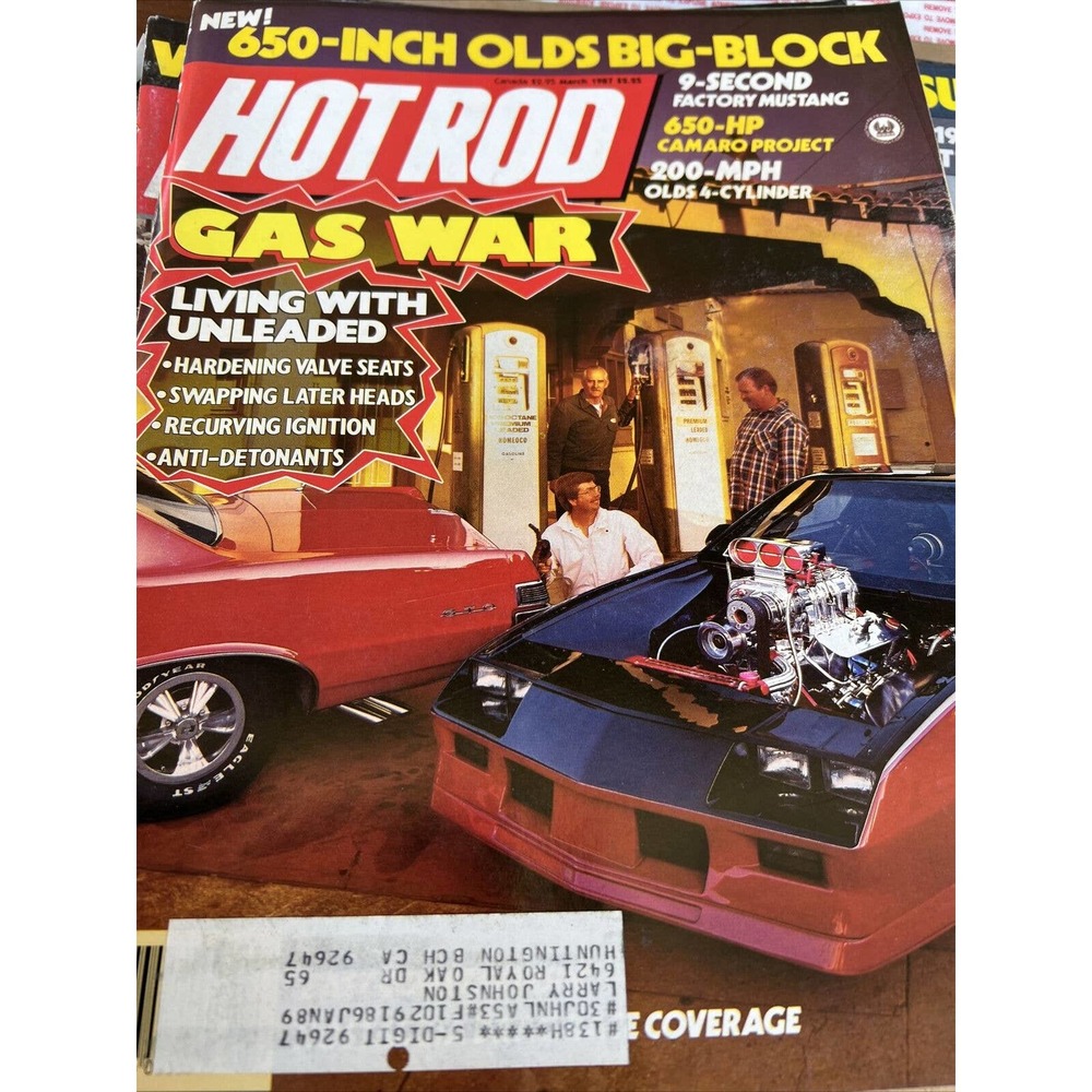 Hot Rod Magazine Lot-1987 - Picture 2 of 6